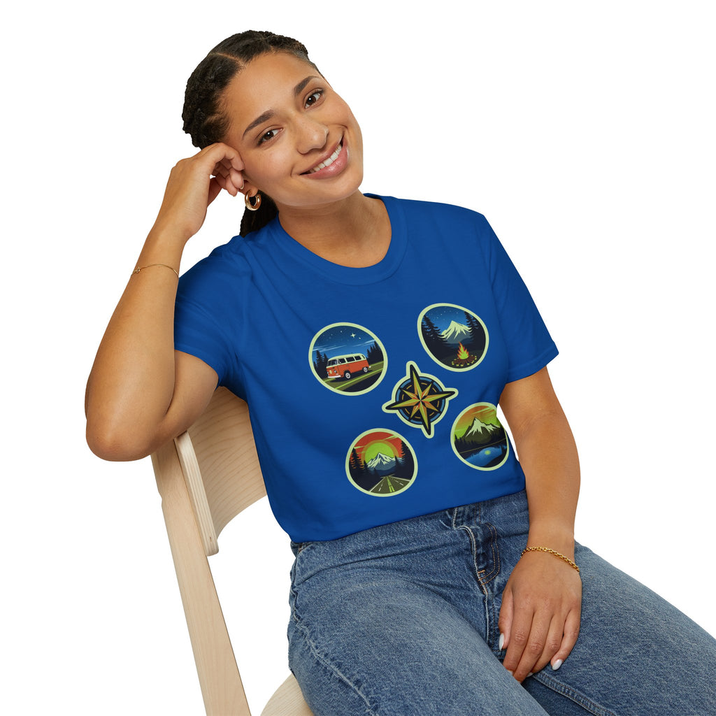 Adventure Badge Unisex Tee