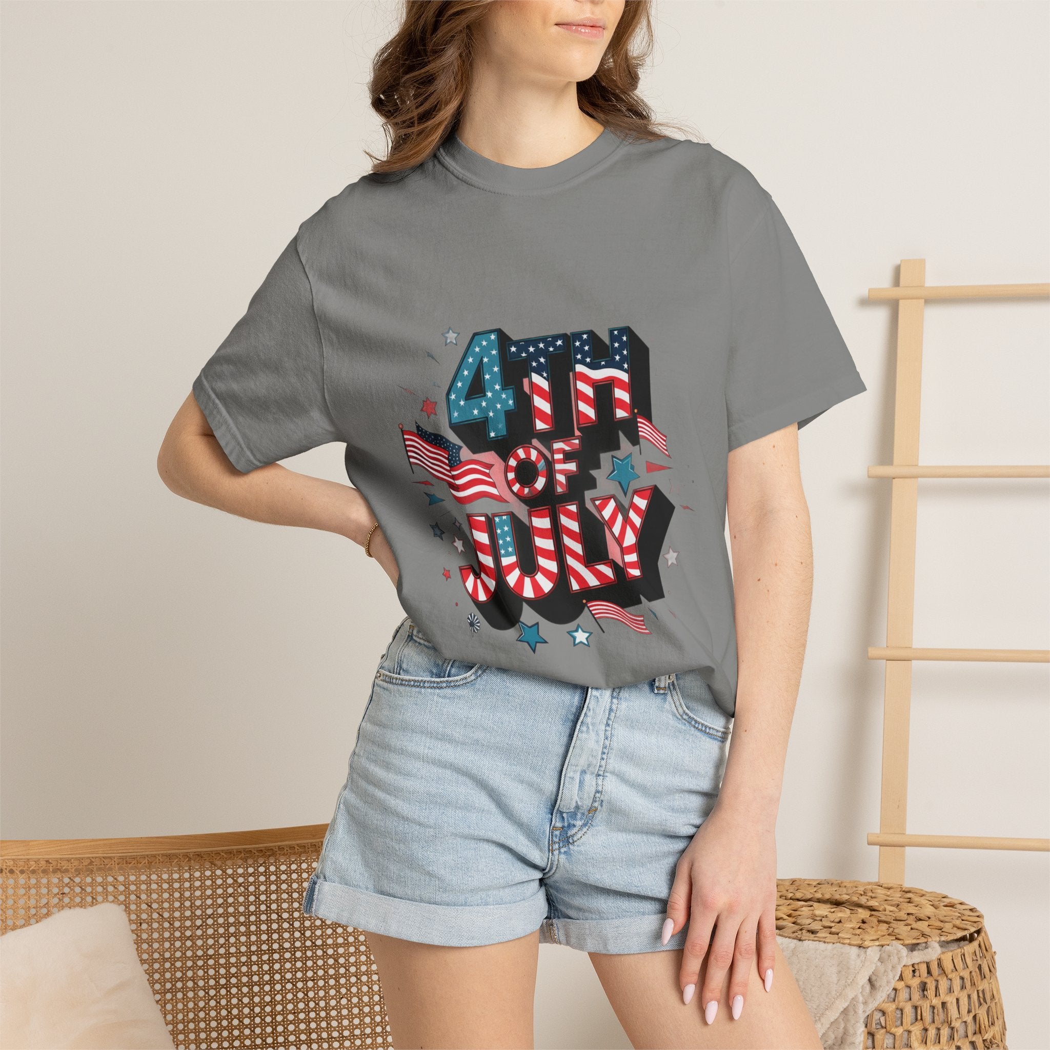The 4th of Garment-Dyed Tee