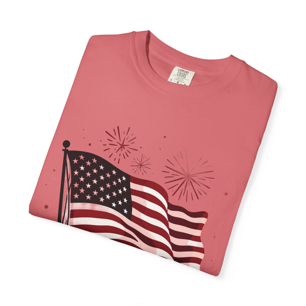 American Flag Garment-Dyed Tee