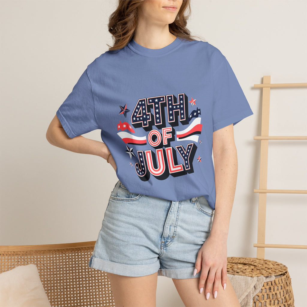 The 4th Stars Garment-Dyed Tee