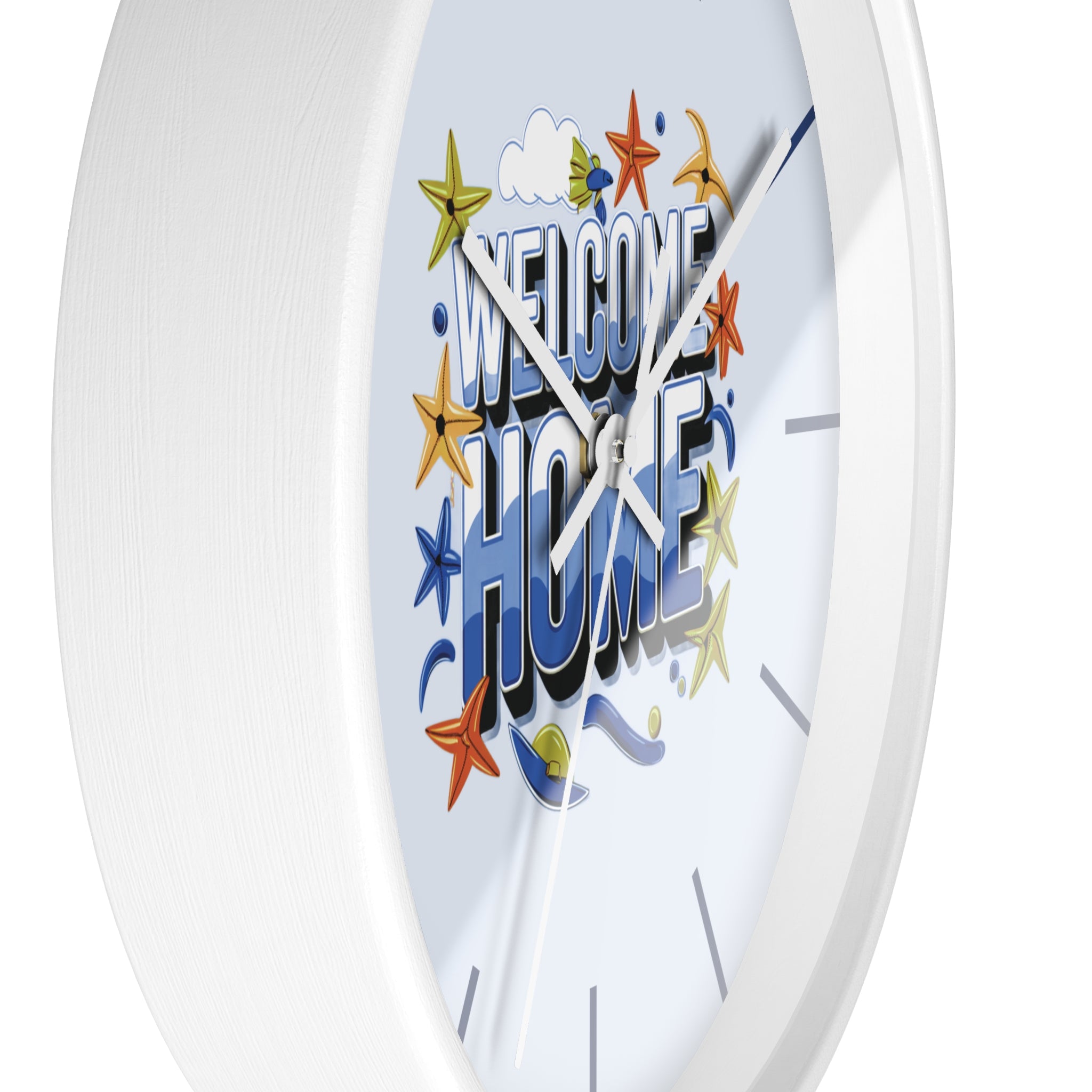 Welcome Home Wall Clock