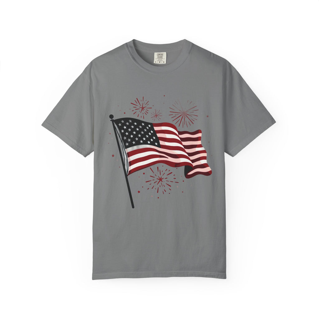 American Flag Garment-Dyed Tee