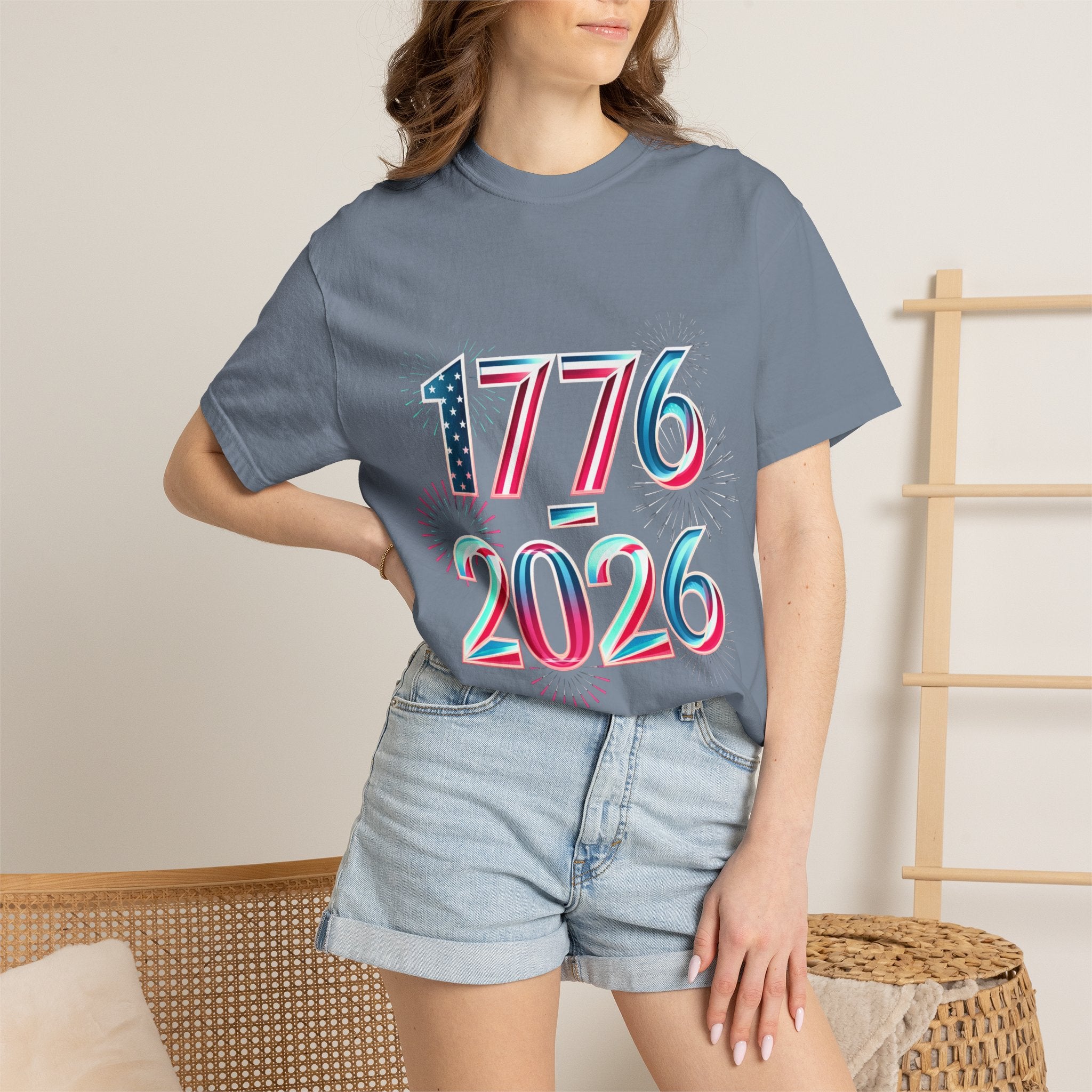 America Est Garment-Dyed Tee