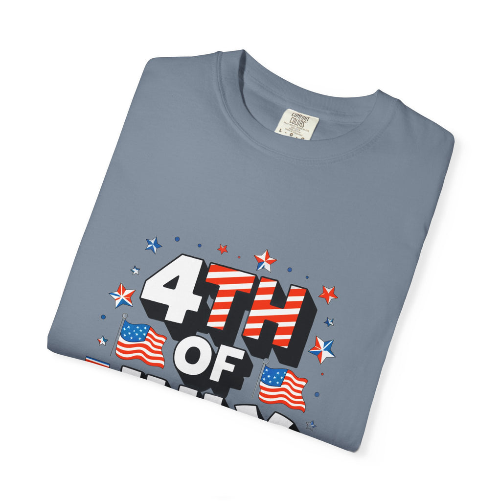 Happy 4th Garment-Dyed Tee