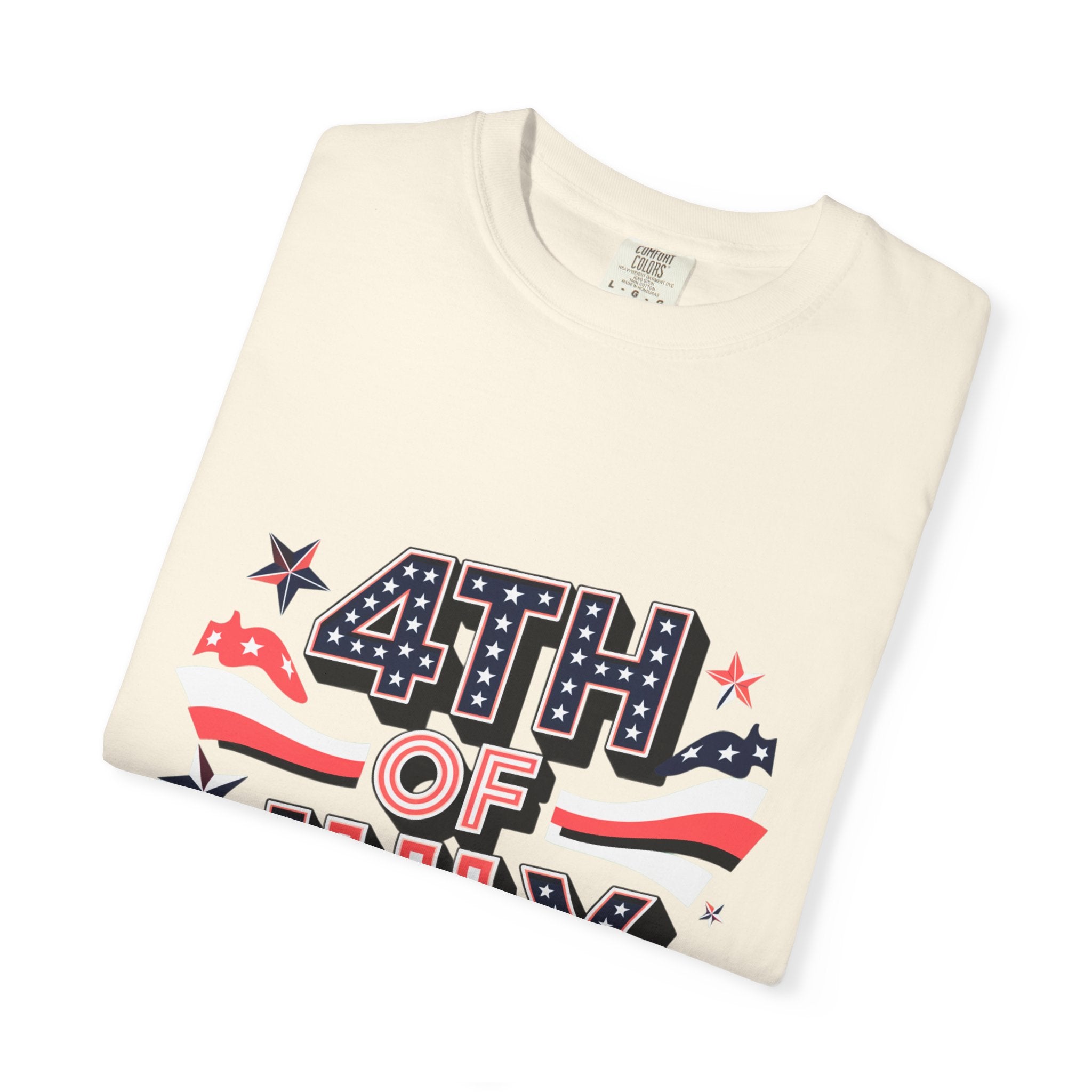 The 4th Stars Garment-Dyed Tee