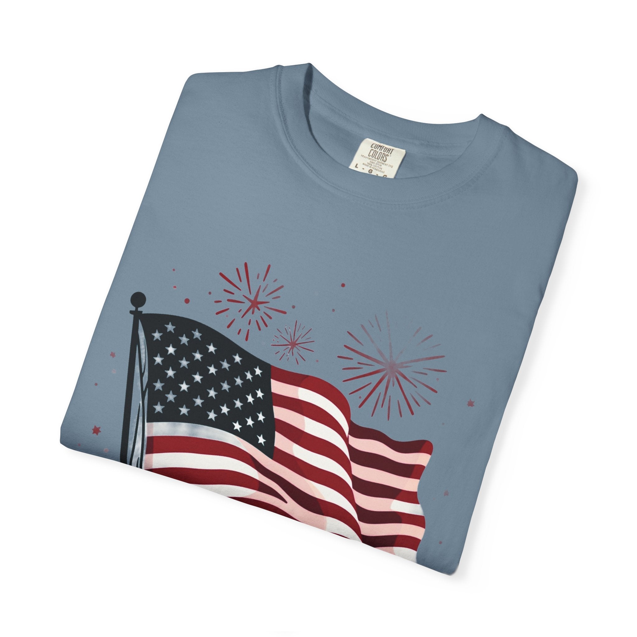 American Flag Garment-Dyed Tee