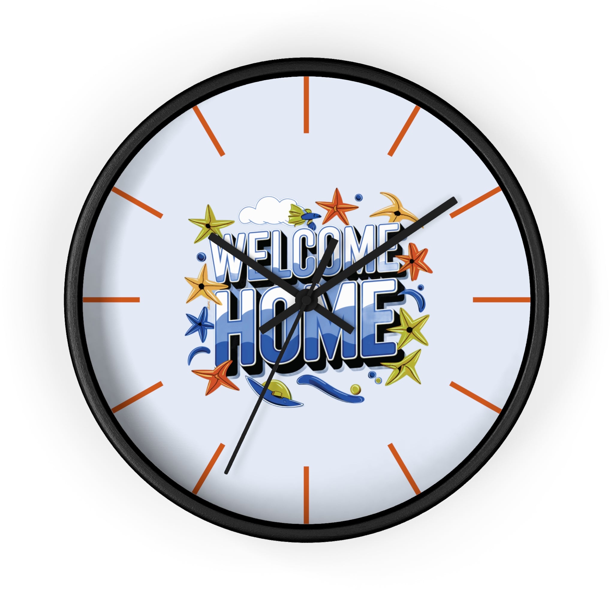 Welcome Home Wall Clock