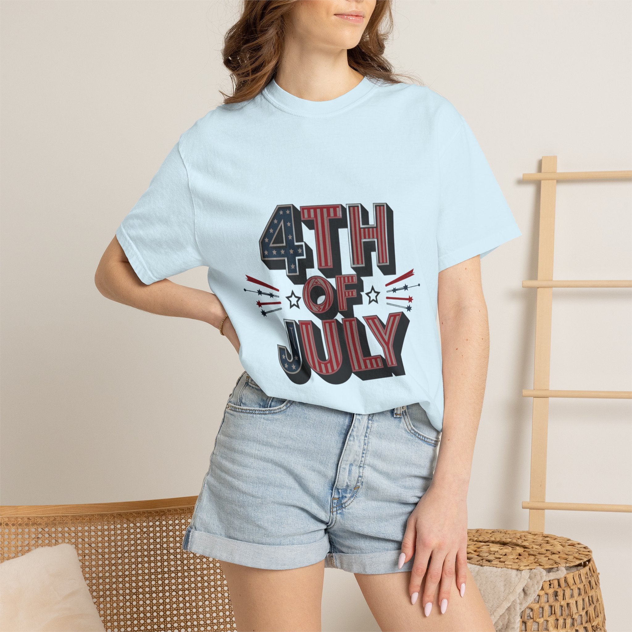 4th of July Garment-Dyed Tee