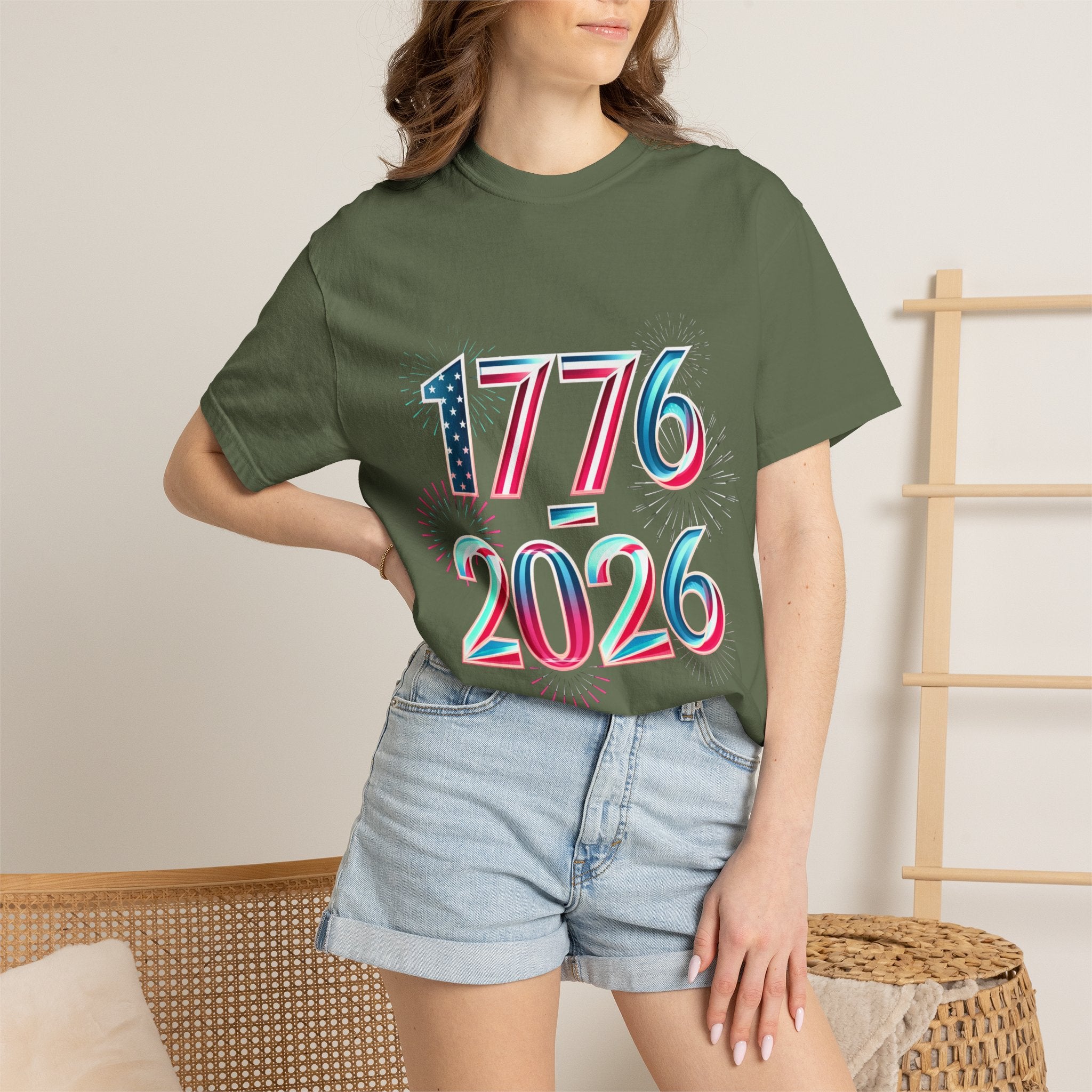 America Est Garment-Dyed Tee