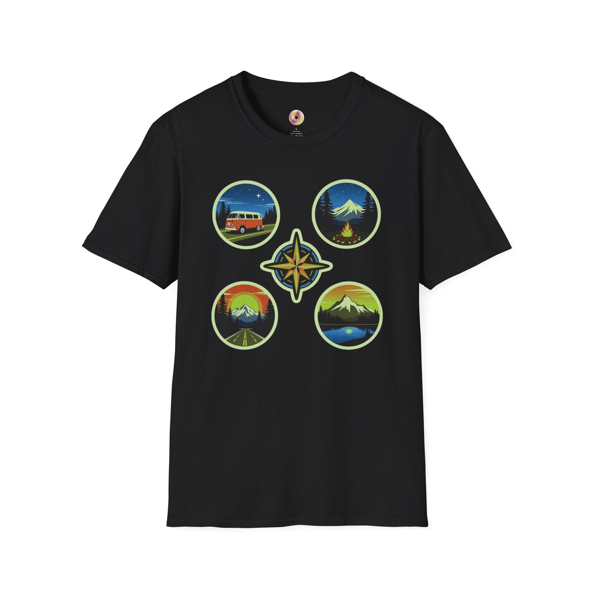 Adventure Badge Unisex Tee