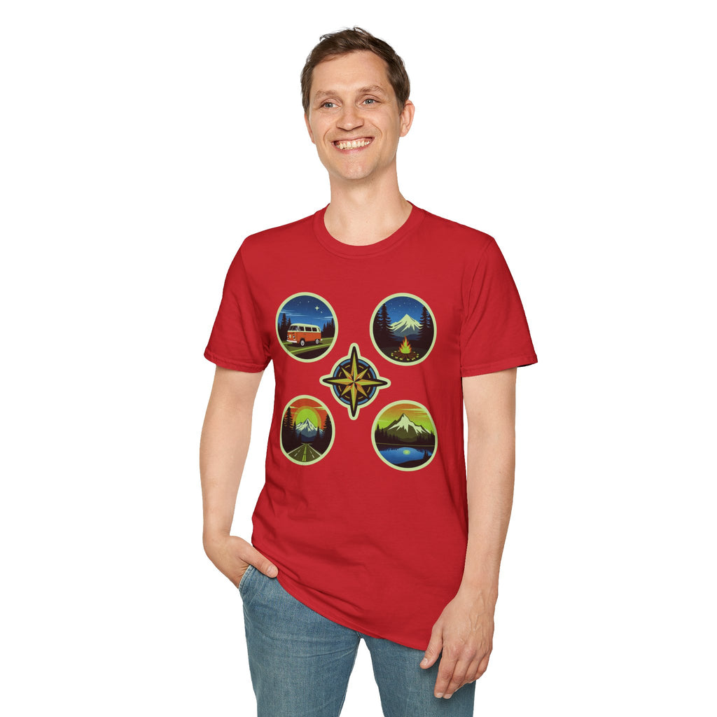 Adventure Badge Unisex Tee