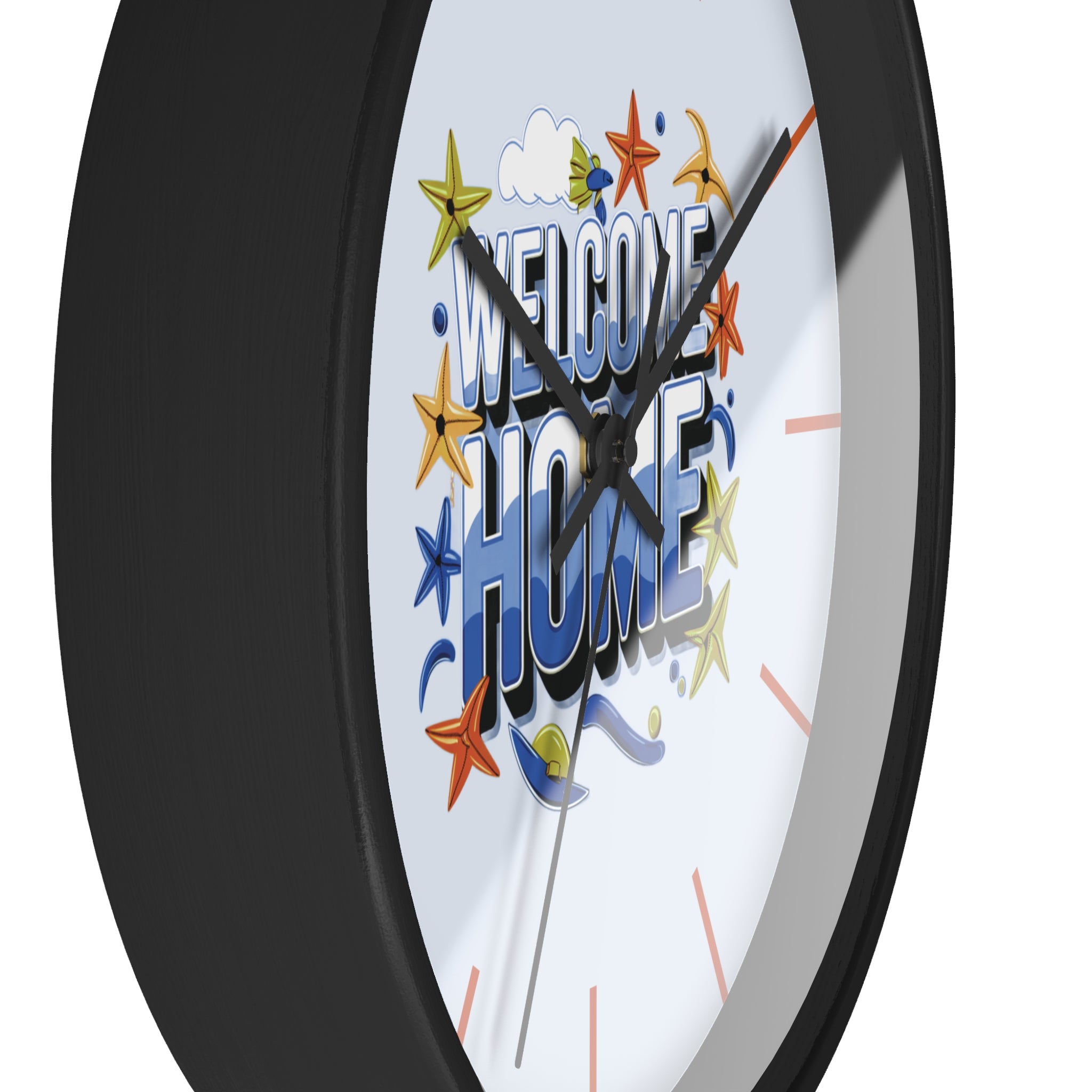 Welcome Home Wall Clock