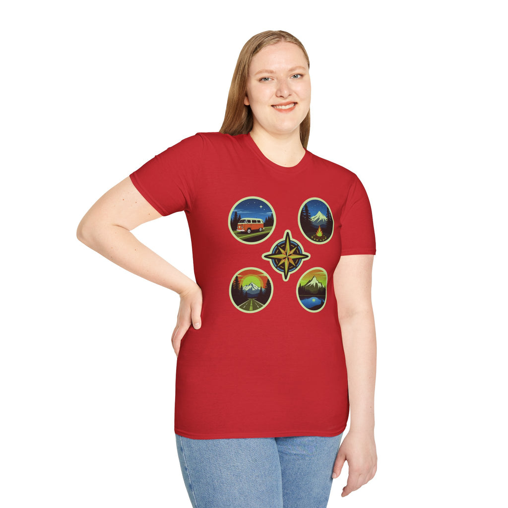 Adventure Badge Unisex Tee