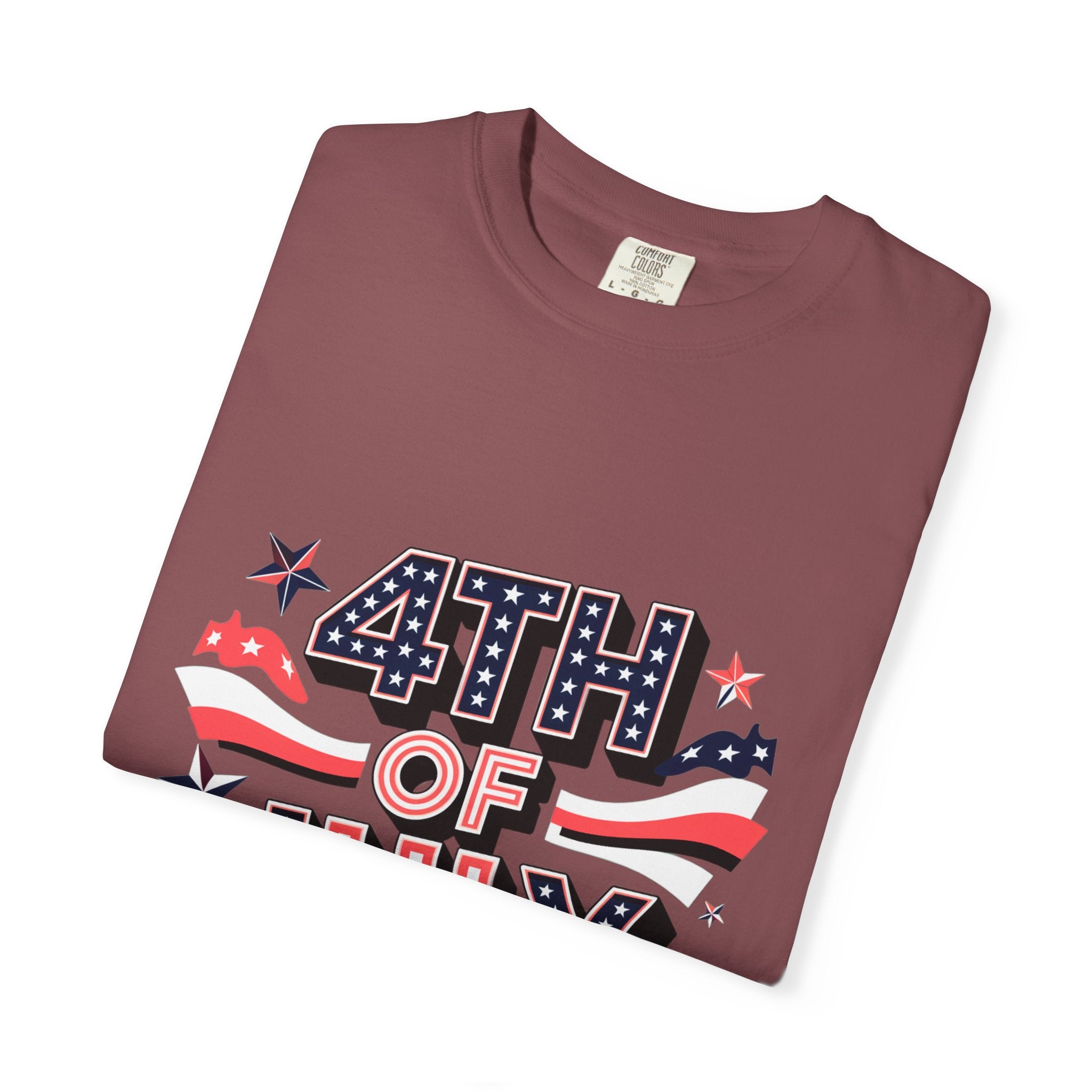 The 4th Stars Garment-Dyed Tee