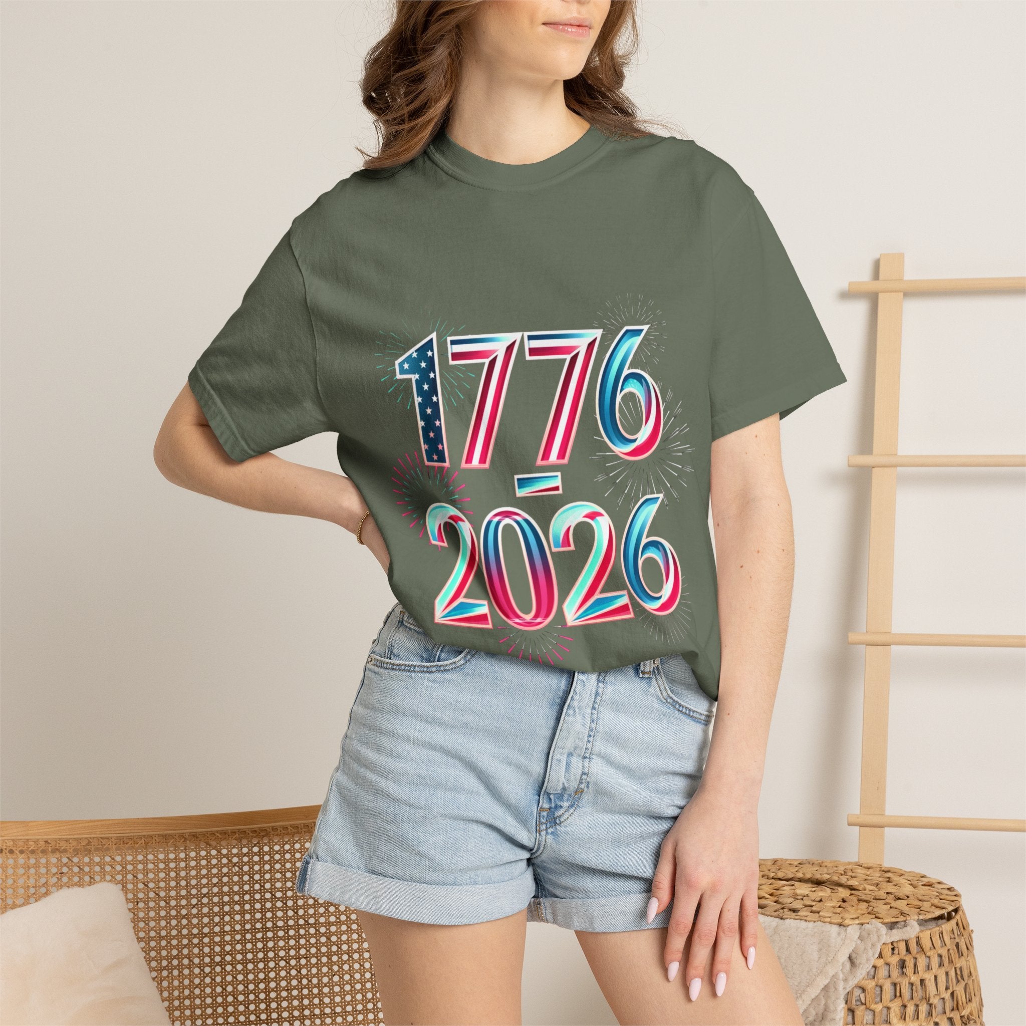 America Est Garment-Dyed Tee