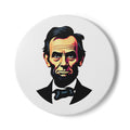 Honest Abe Ceramic Coaster