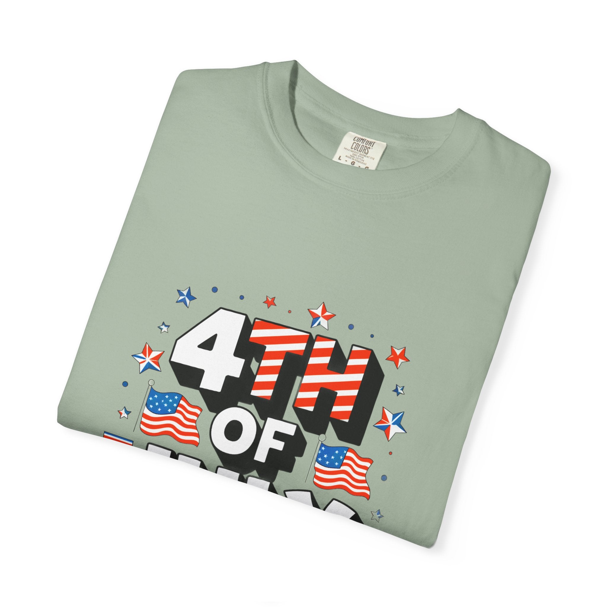 Happy 4th Garment-Dyed Tee