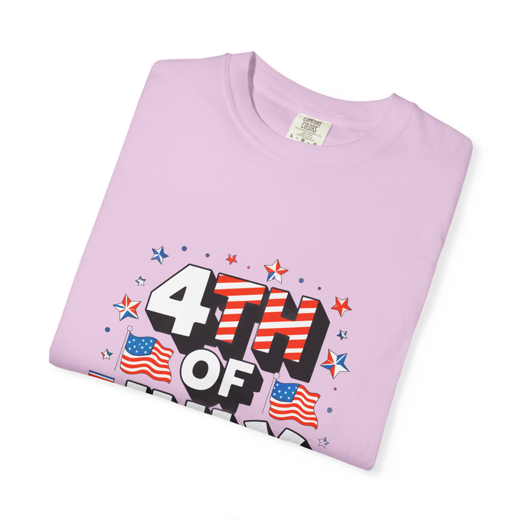 Happy 4th Garment-Dyed Tee