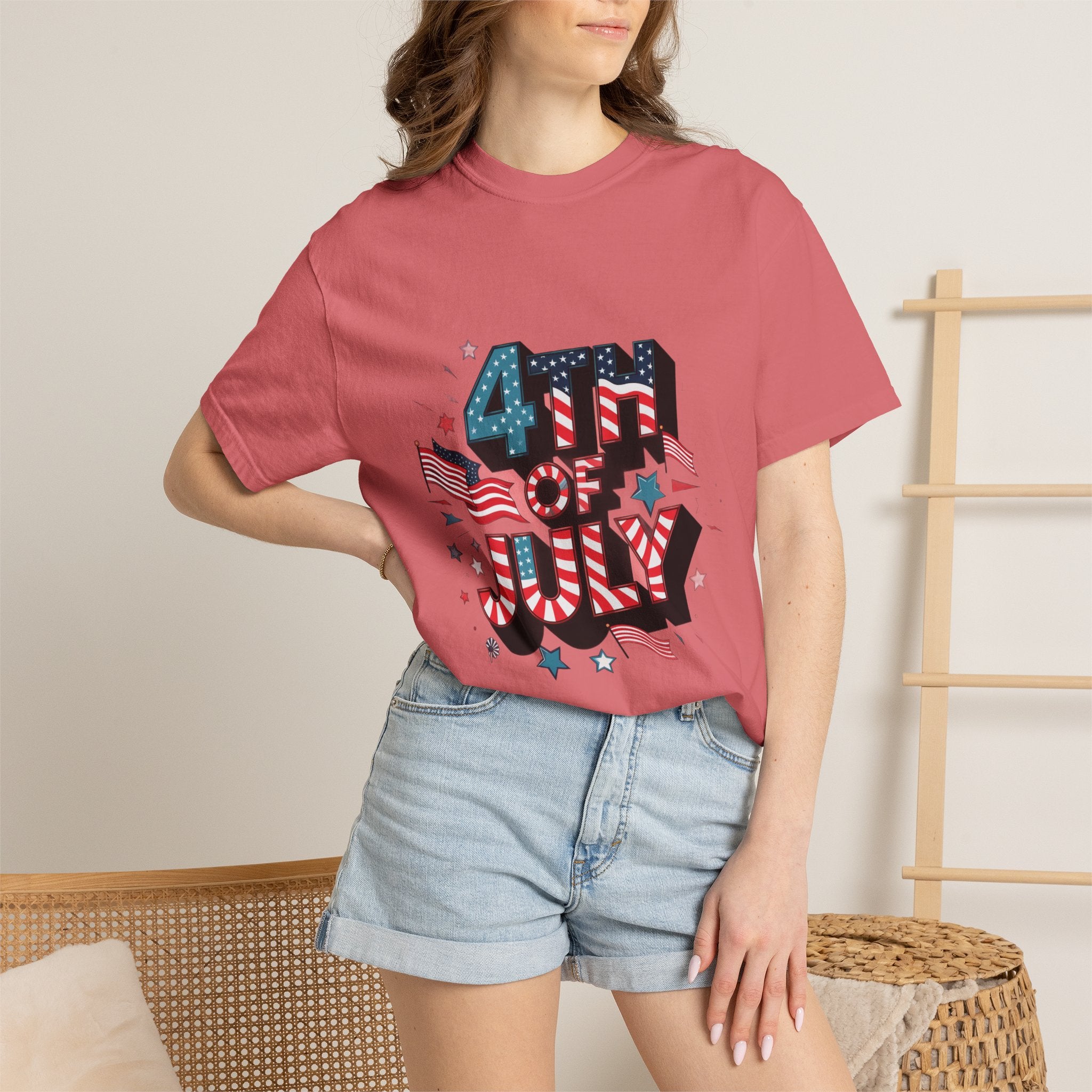 The 4th of Garment-Dyed Tee