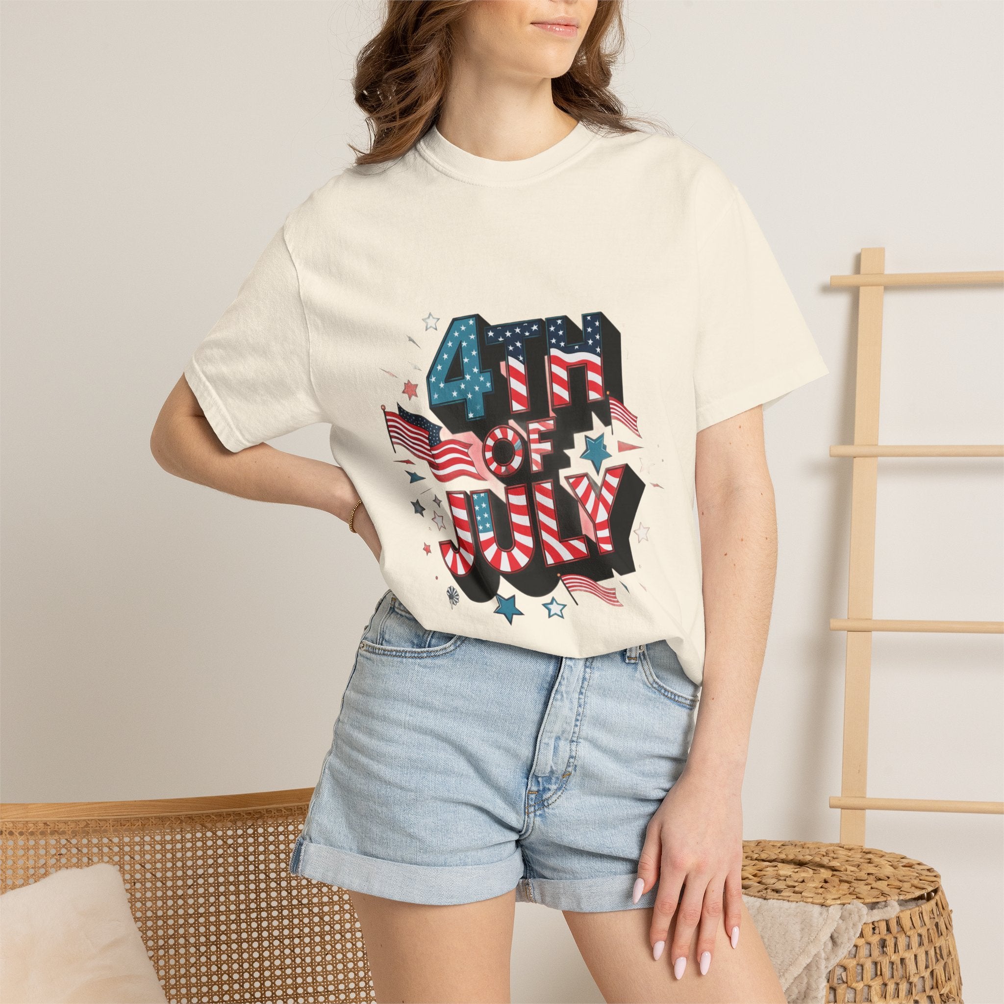 The 4th of Garment-Dyed Tee