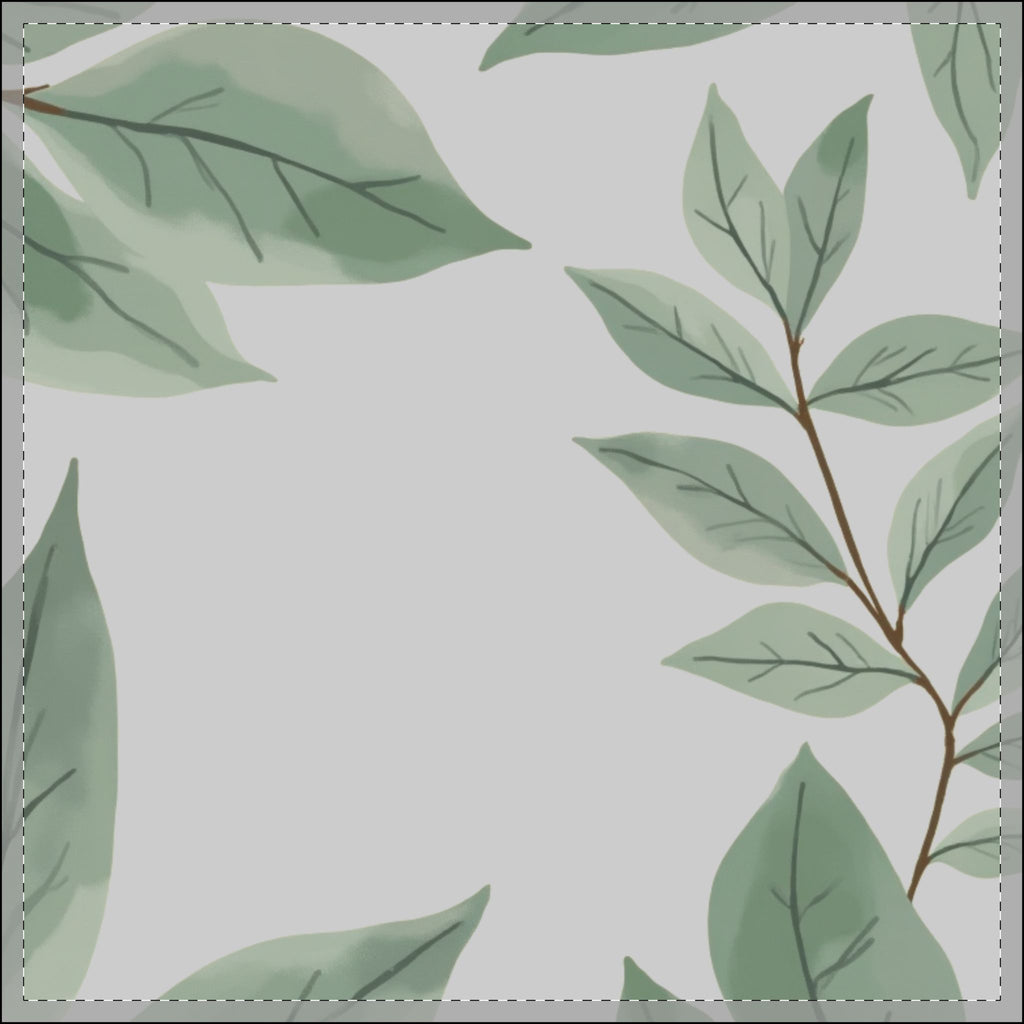Botanical Leaf Cotton Bed Set