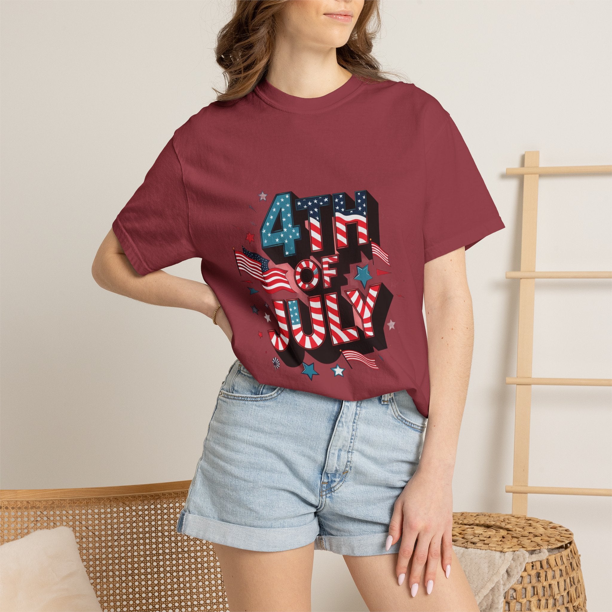 The 4th of Garment-Dyed Tee