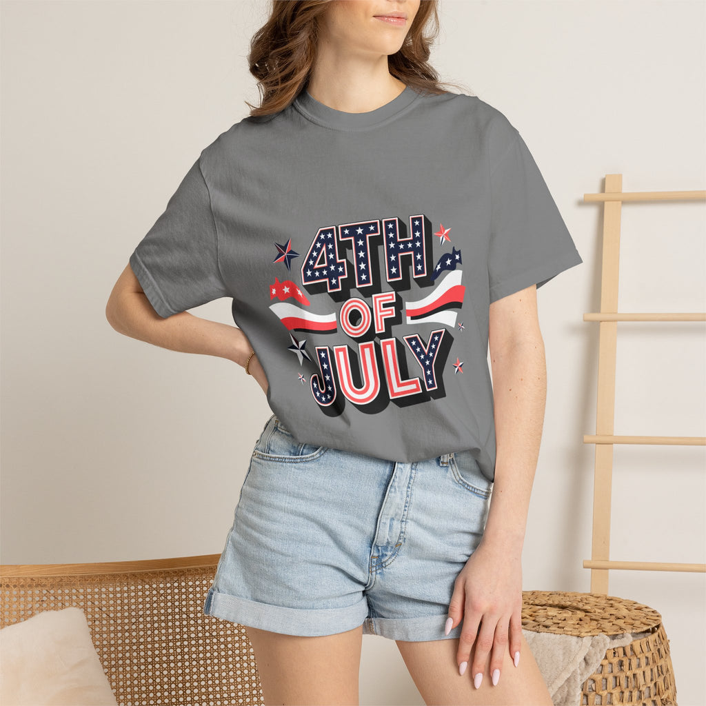 The 4th Stars Garment-Dyed Tee
