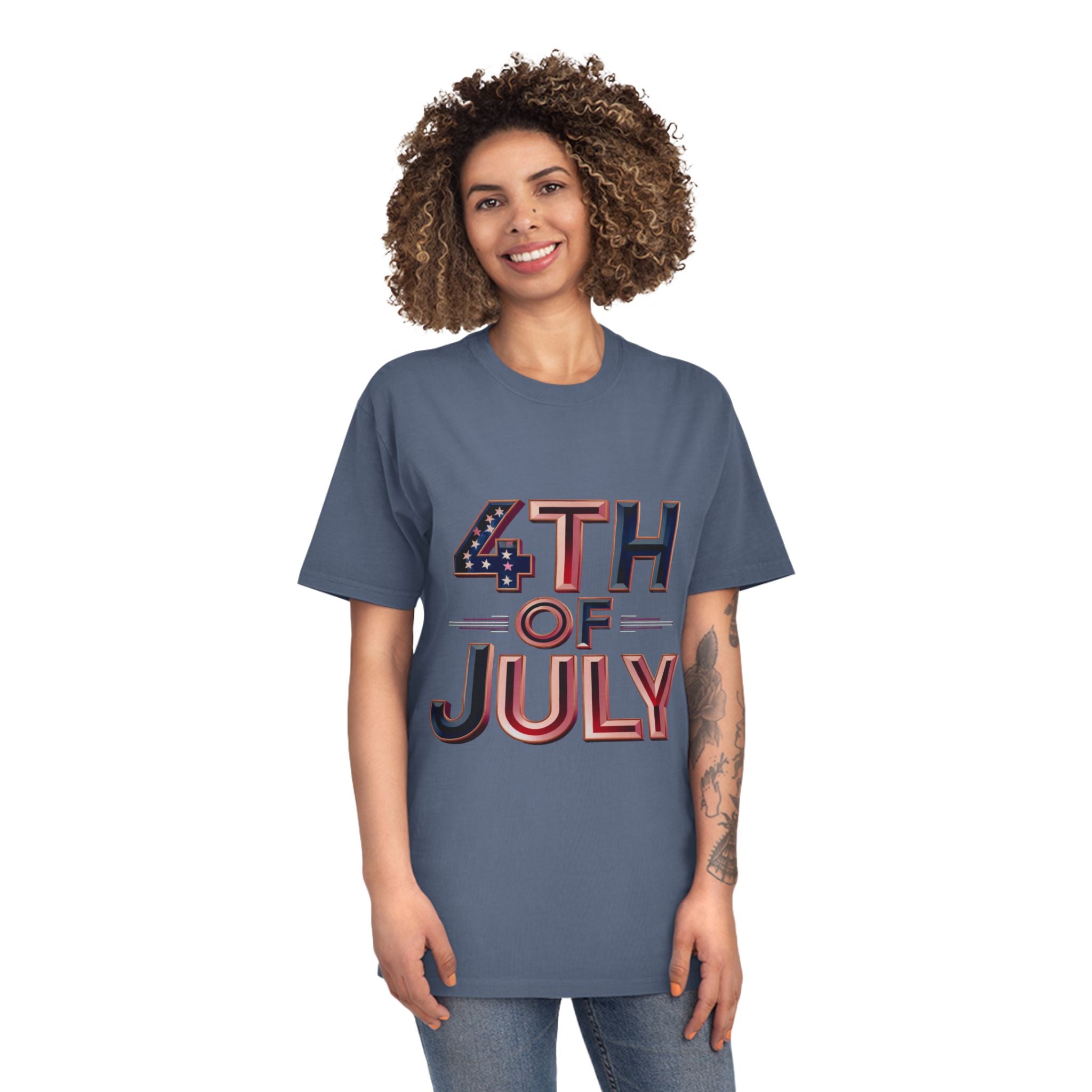 American 4th Faded Shirt