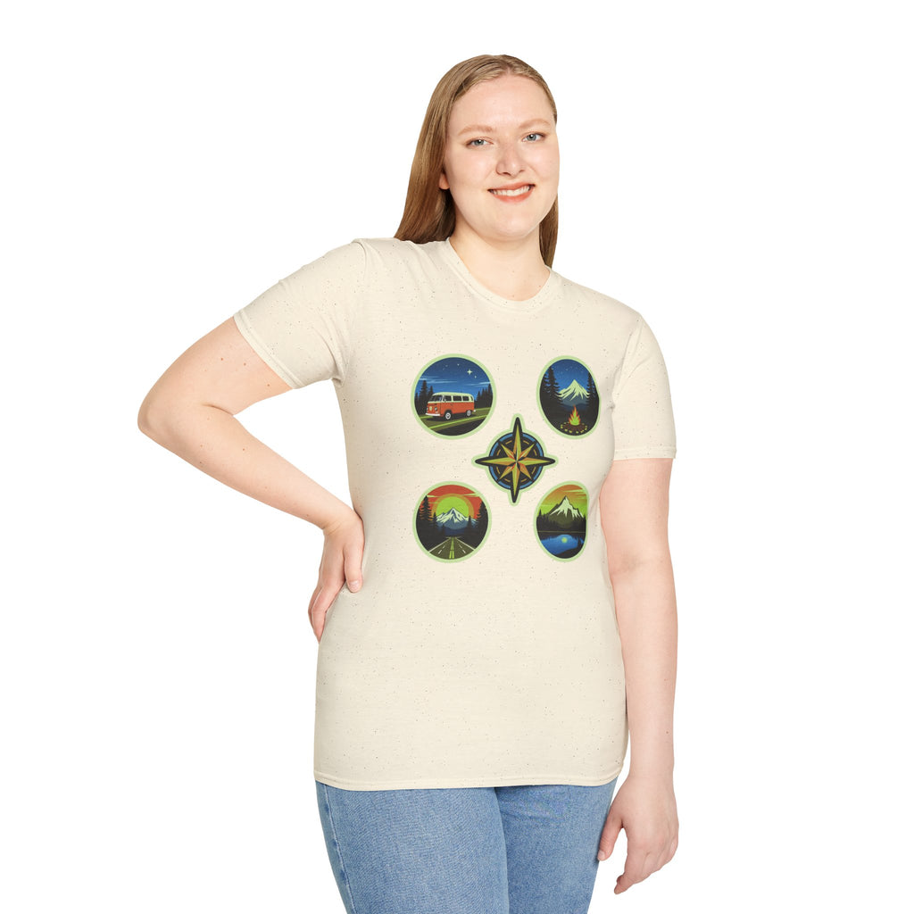 Adventure Badge Unisex Tee