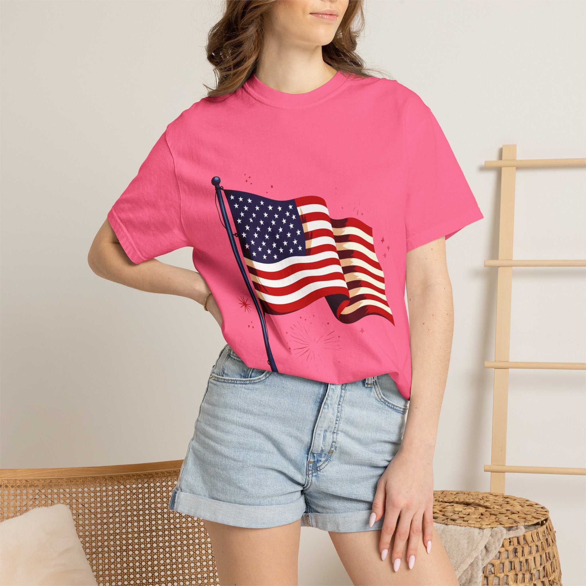 America’s Flag Garment-Dyed Tee