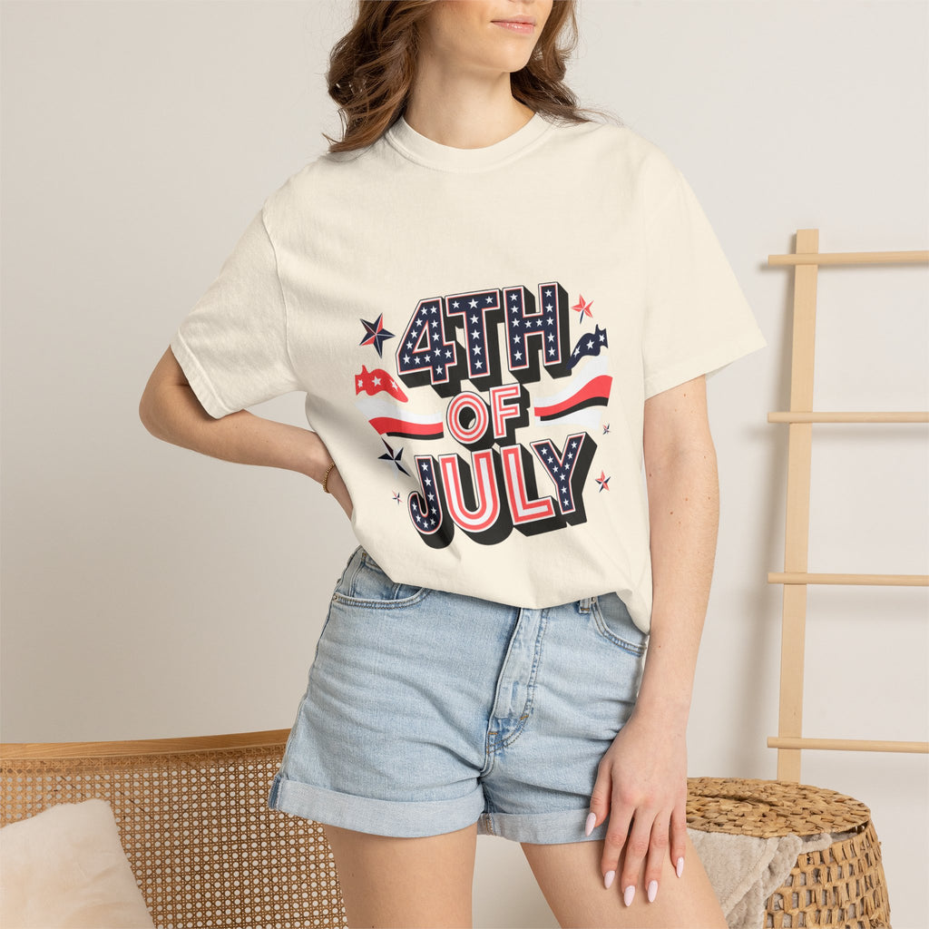 The 4th Stars Garment-Dyed Tee