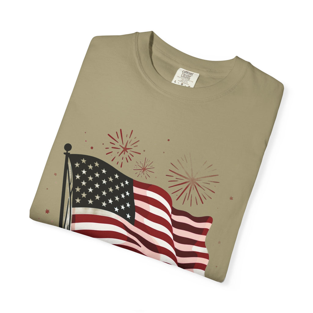 American Flag Garment-Dyed Tee