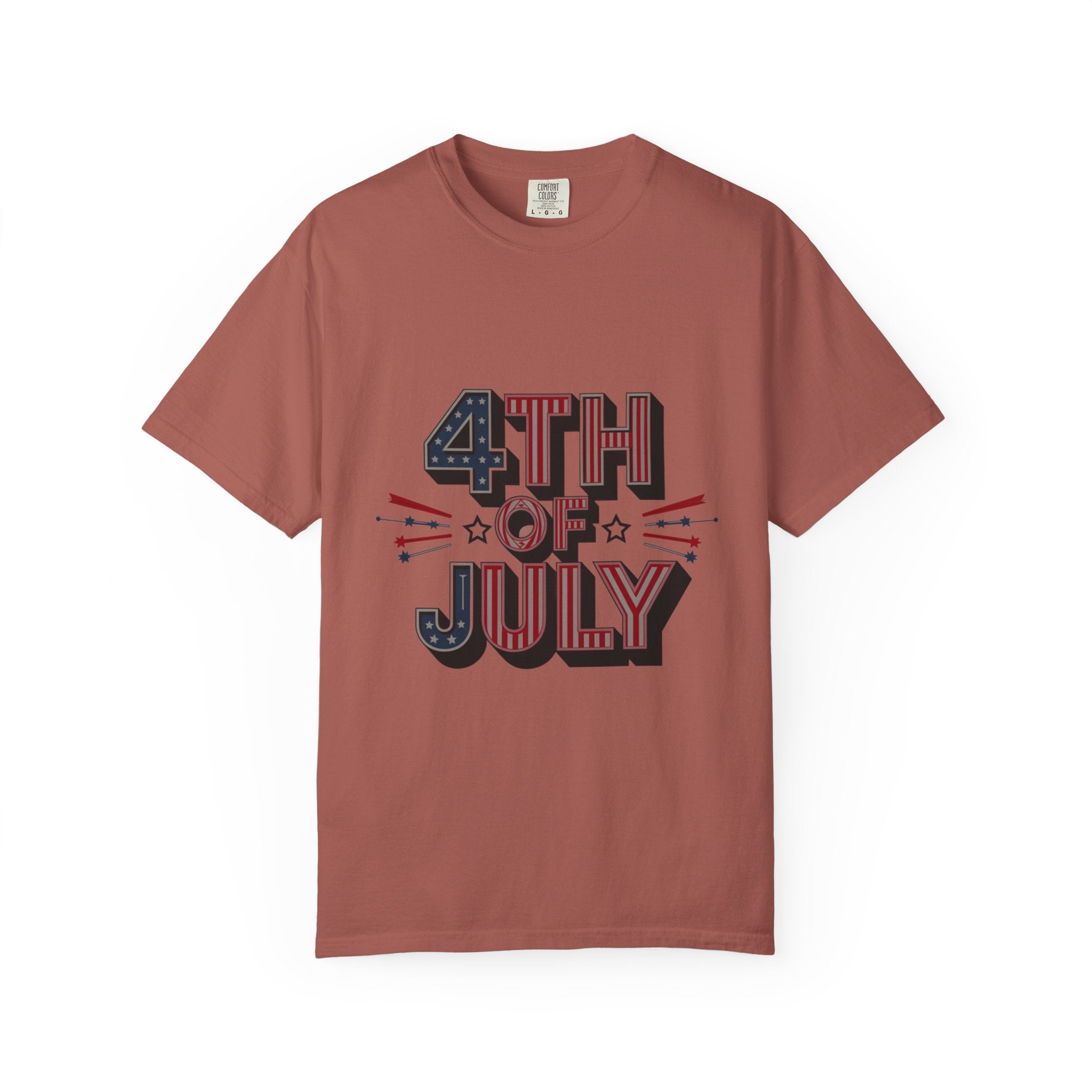 4th of July Garment-Dyed Tee