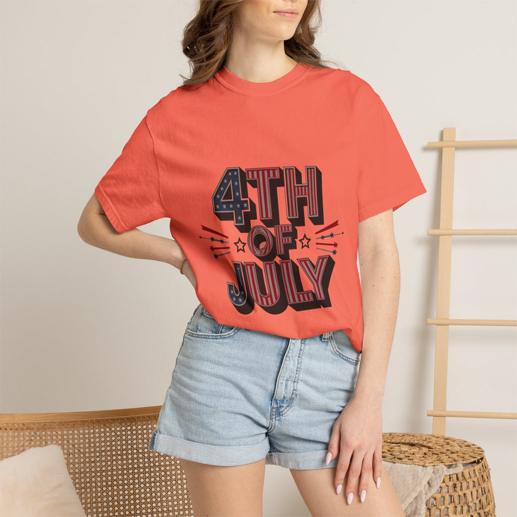 4th of July Garment-Dyed Tee