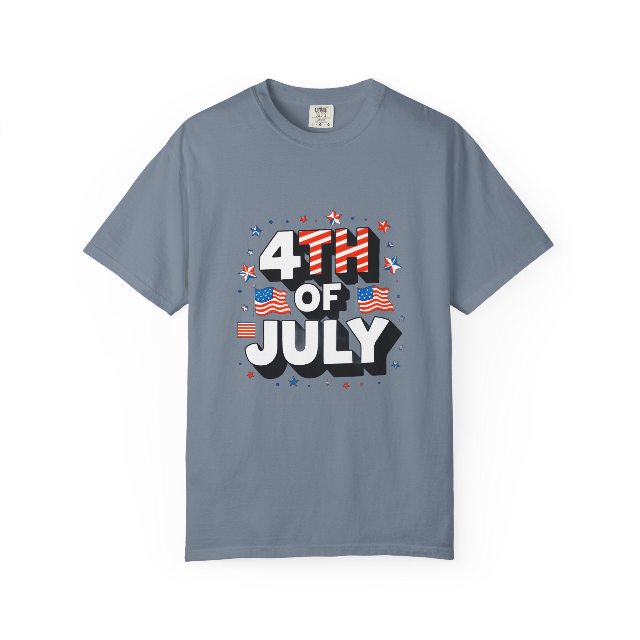Happy 4th Garment-Dyed Tee