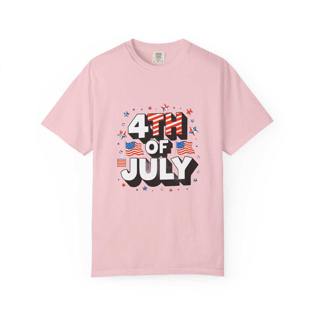Happy 4th Garment-Dyed Tee