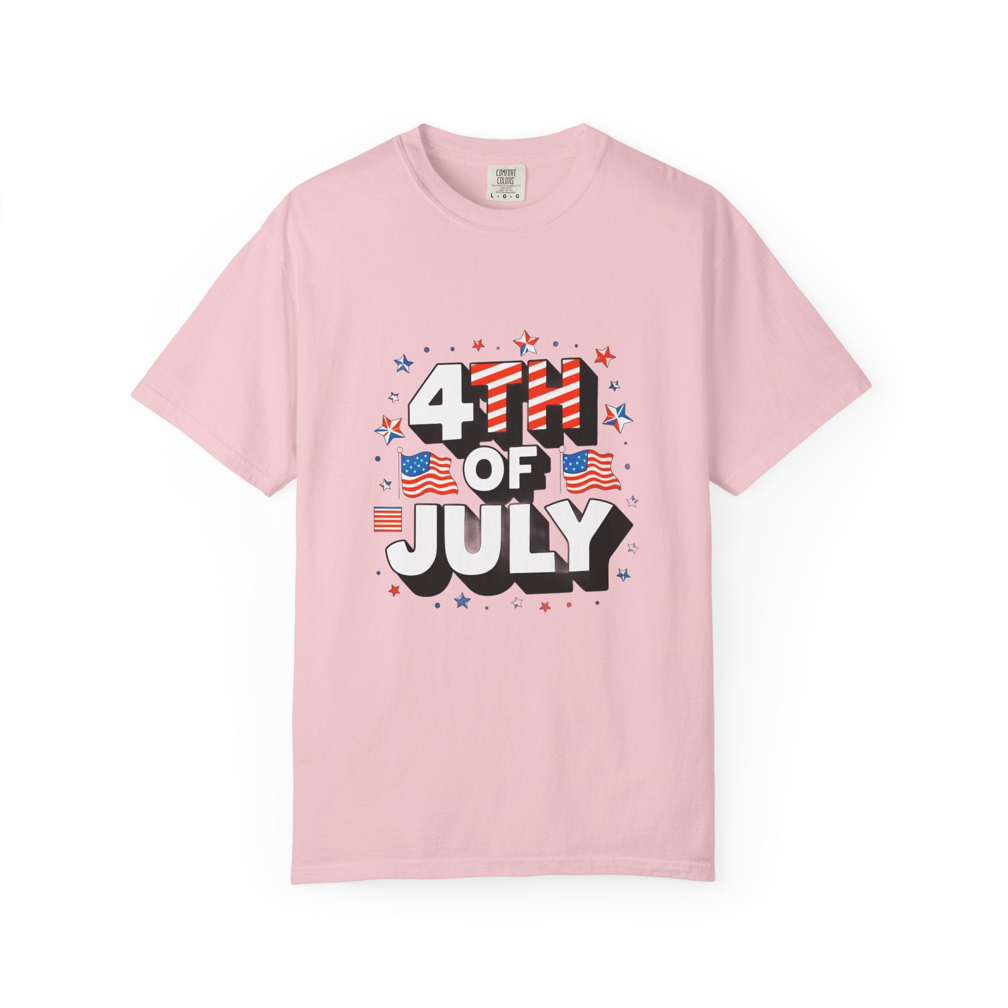 Happy 4th Garment-Dyed Tee