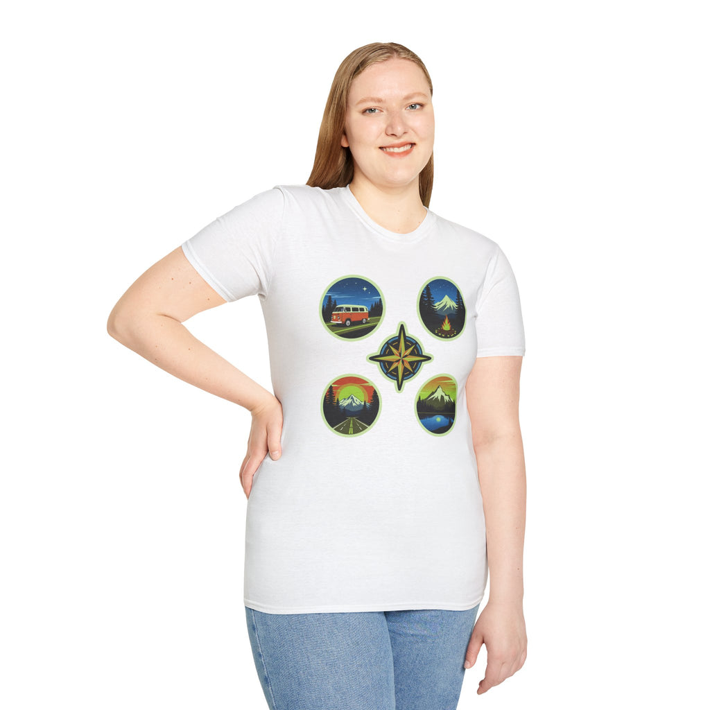 Adventure Badge Unisex Tee