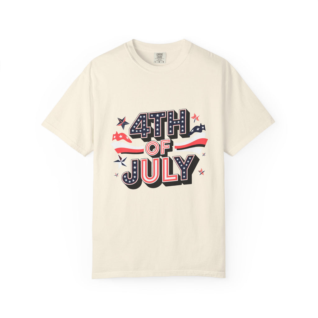 The 4th Stars Garment-Dyed Tee