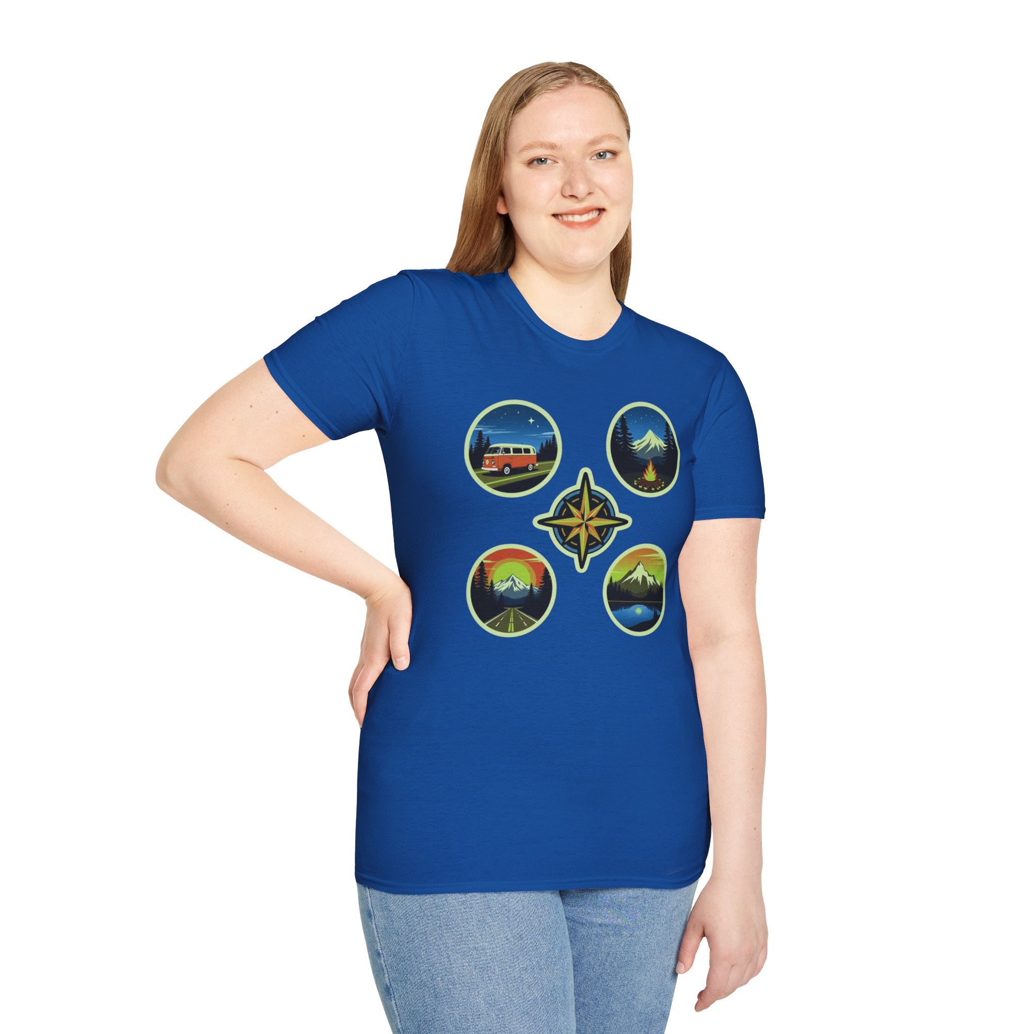 Adventure Badge Unisex Tee