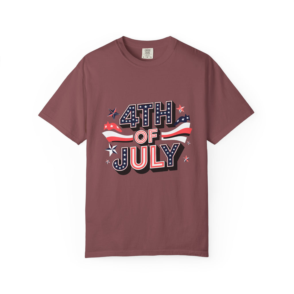 The 4th Stars Garment-Dyed Tee