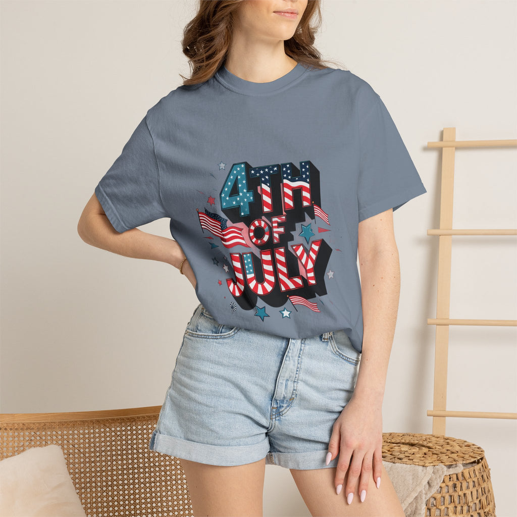 The 4th of Garment-Dyed Tee
