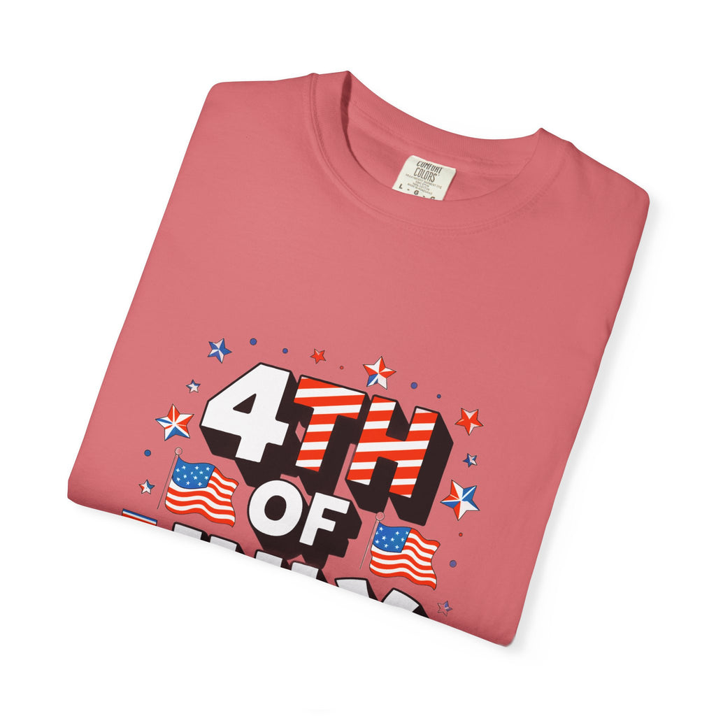 Happy 4th Garment-Dyed Tee