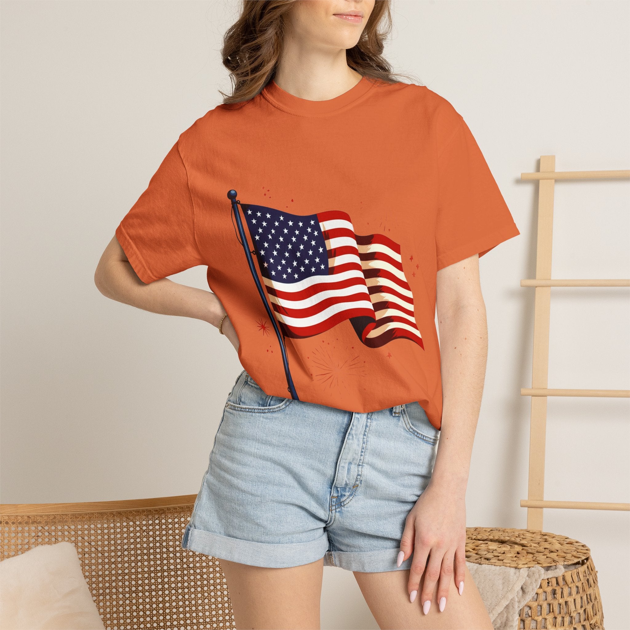 America’s Flag Garment-Dyed Tee
