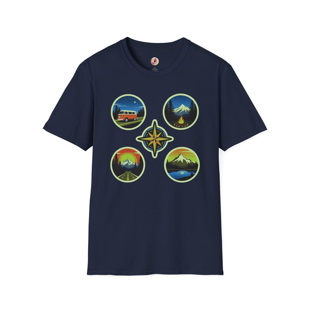 Adventure Badge Unisex Tee