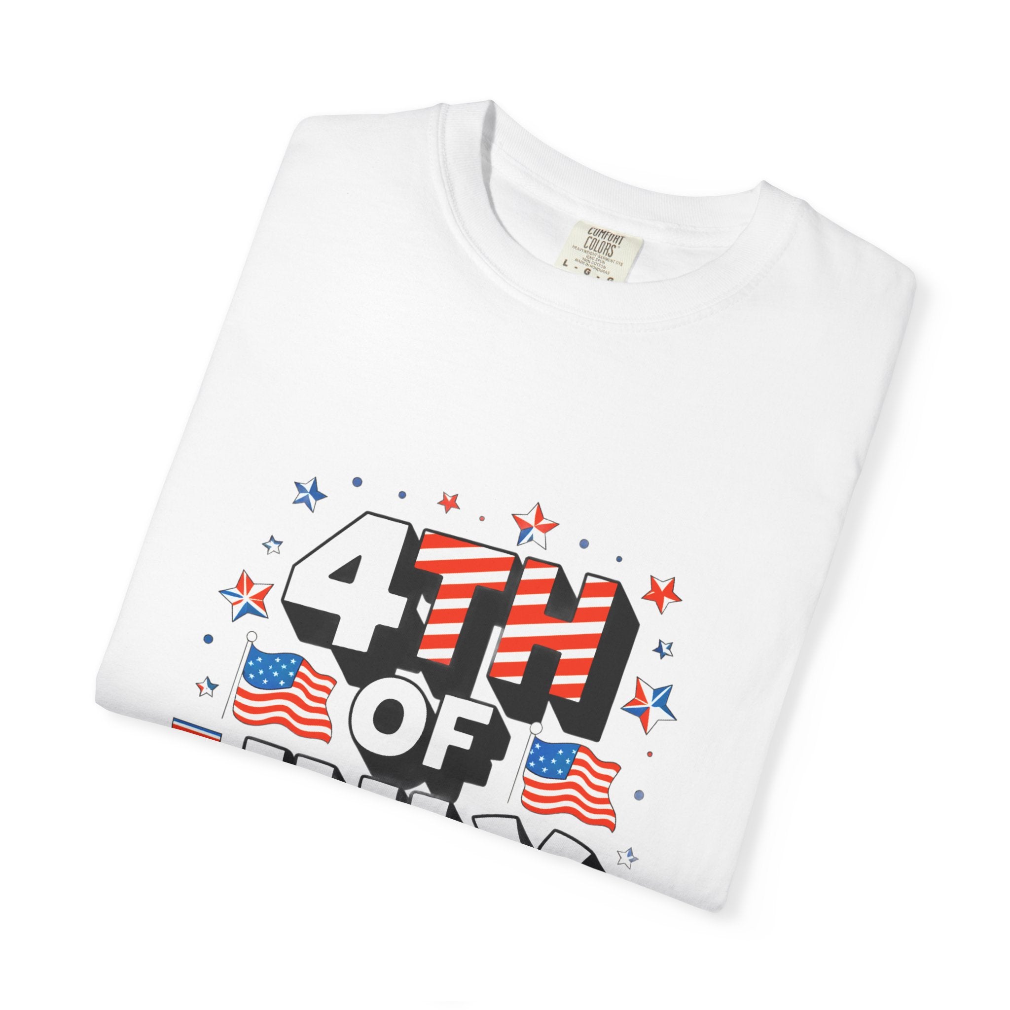 Happy 4th Garment-Dyed Tee