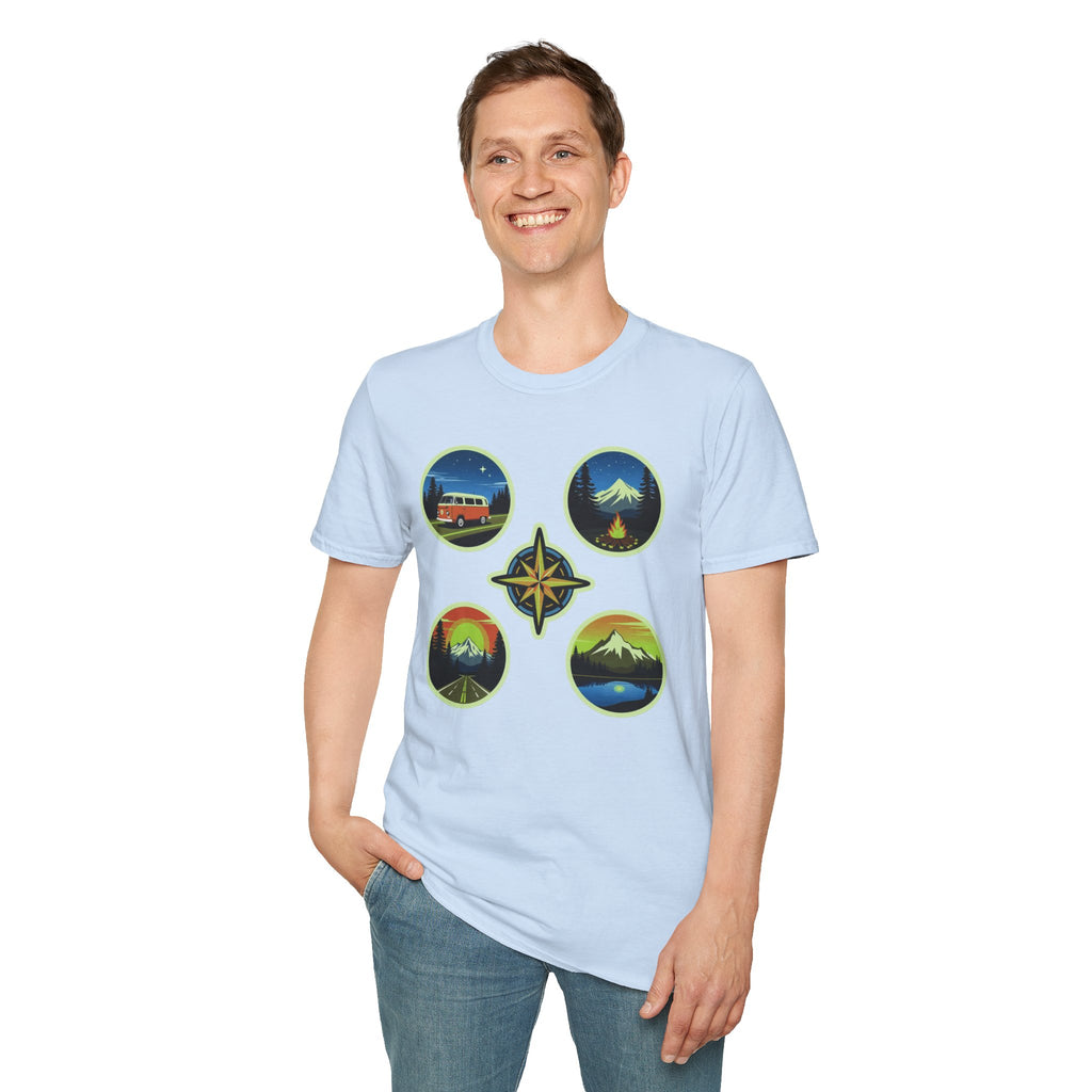 Adventure Badge Unisex Tee