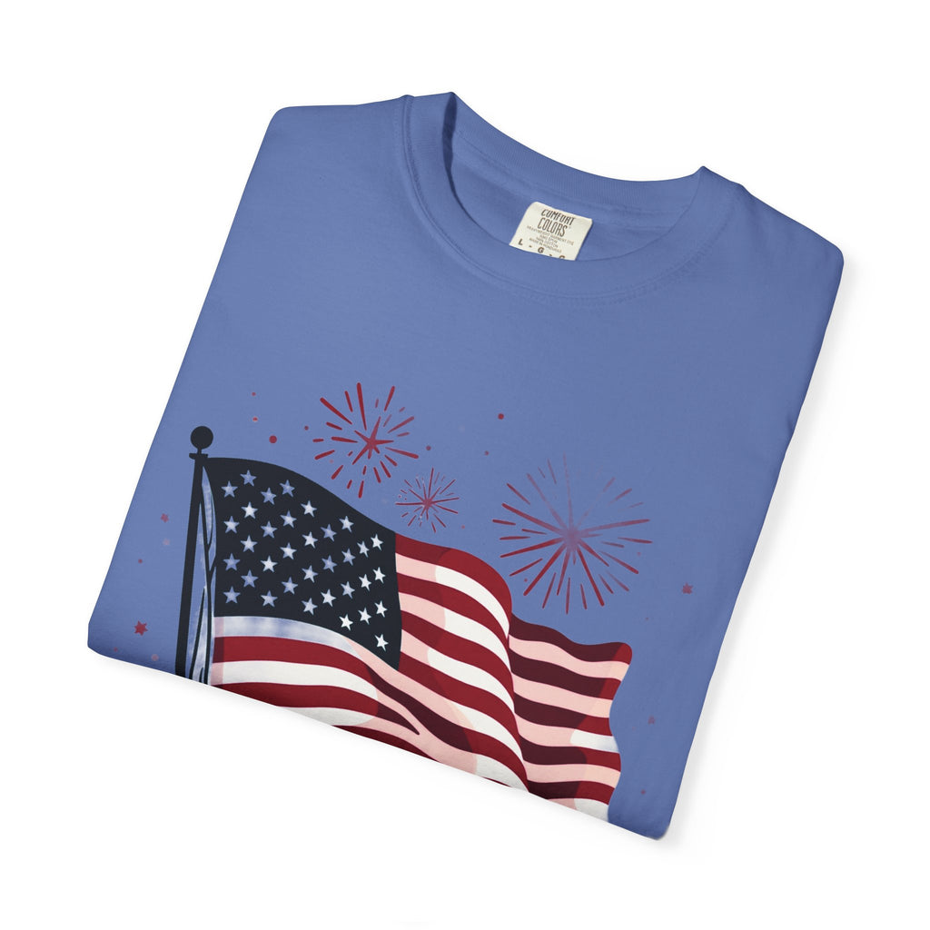 American Flag Garment-Dyed Tee