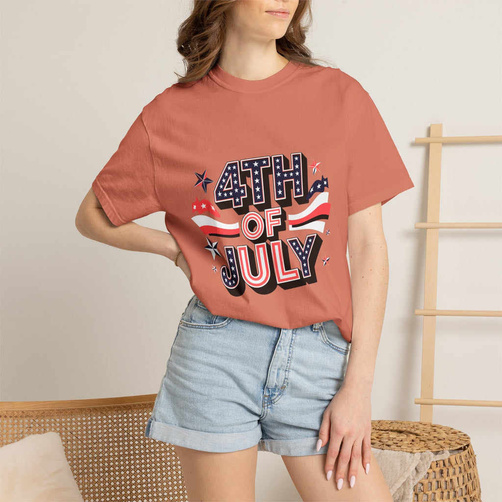 The 4th Stars Garment-Dyed Tee