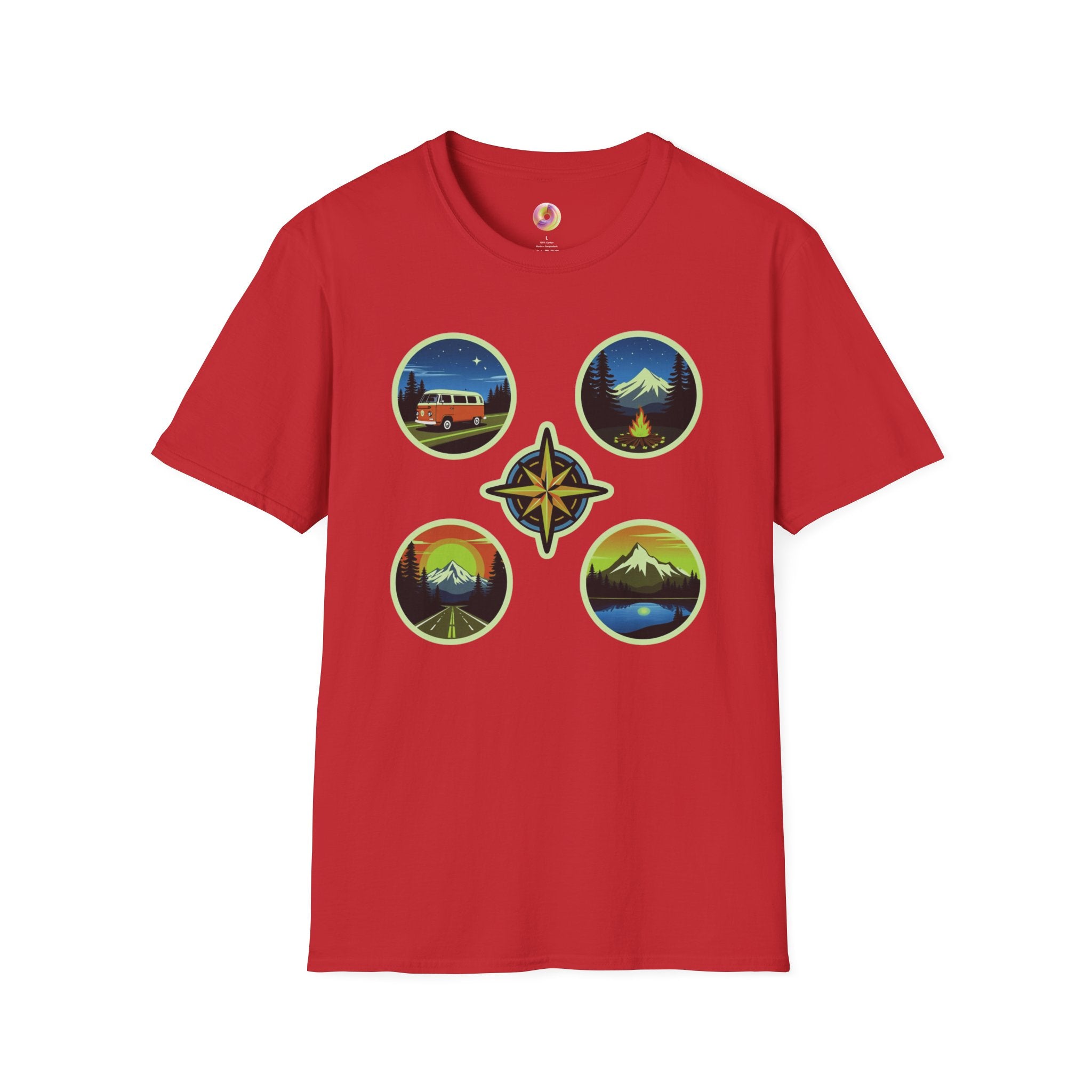 Adventure Badge Unisex Tee